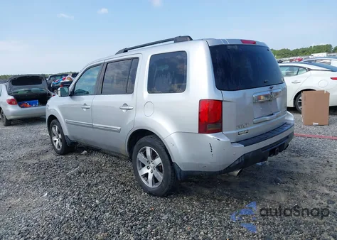 2013 Honda Pilot Touring z USA, uszkodzony, nr VIN 5FNYF4H95DB082830